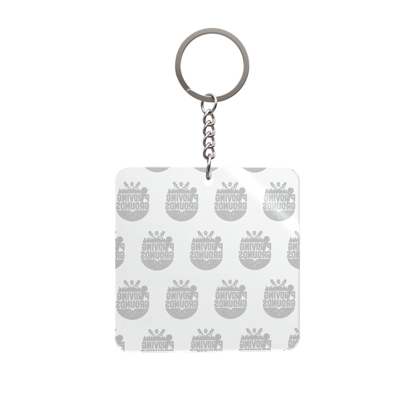 Proving Grounds Square Keychain