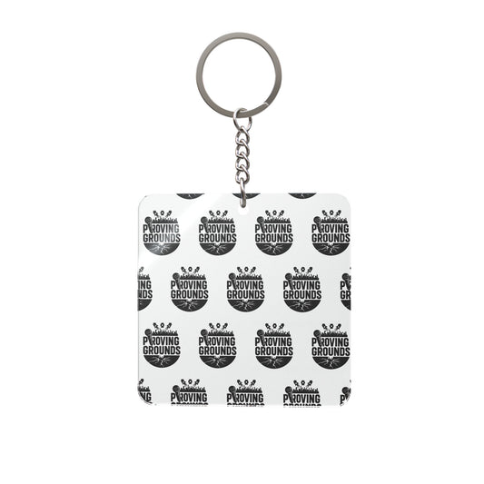 Proving Grounds Square Keychain
