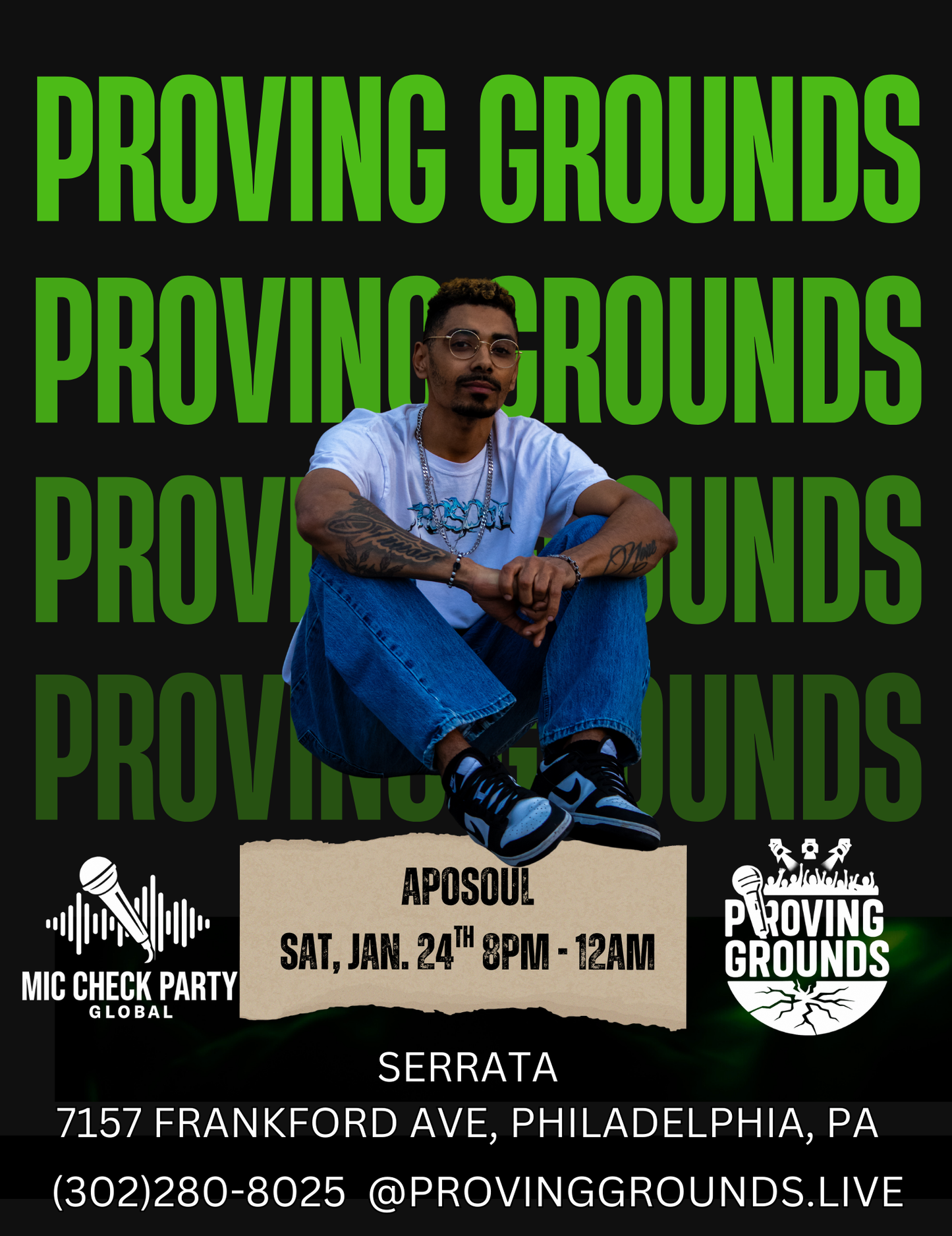 Proving Grounds Philadelphia (POSTPONED)