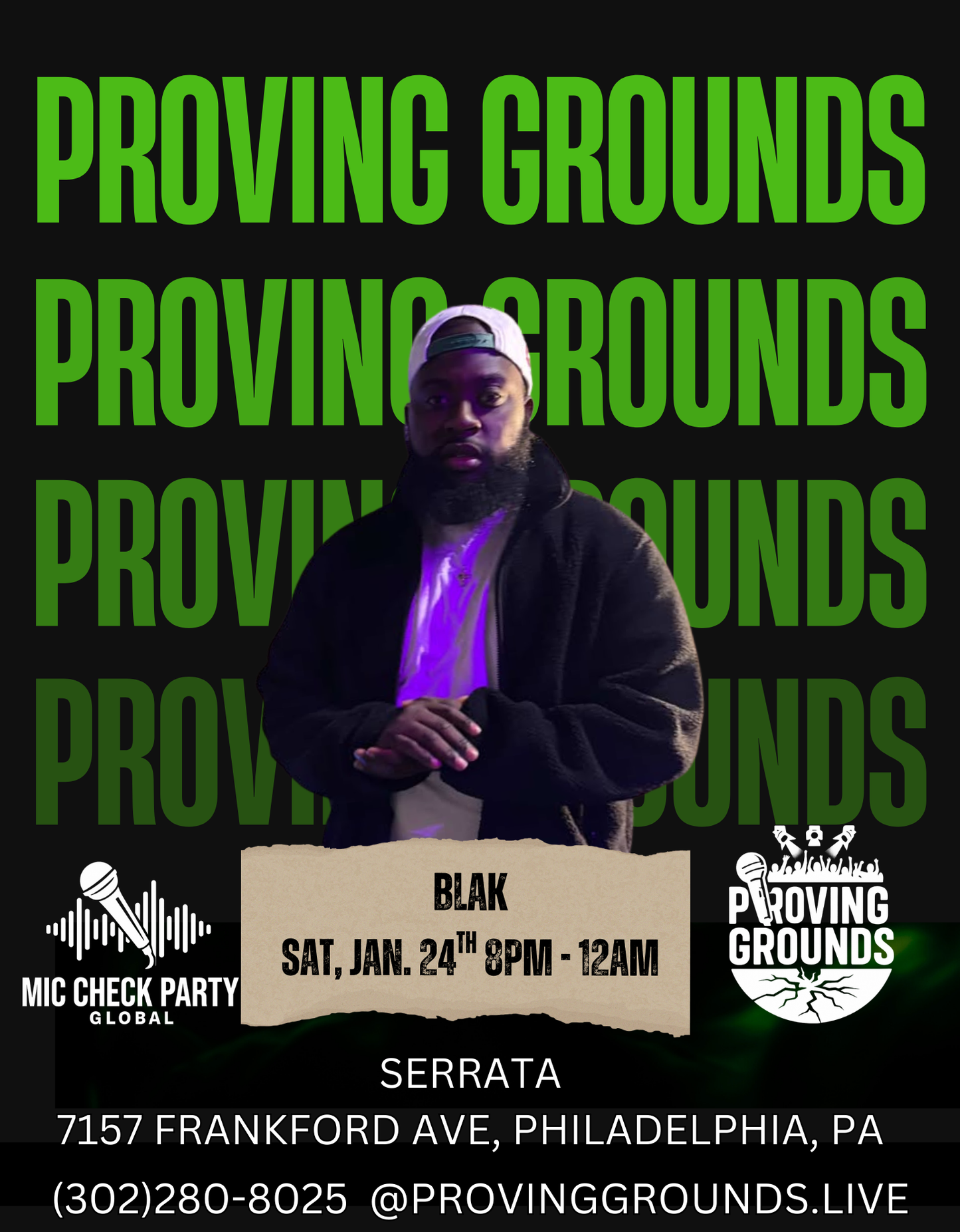 Proving Grounds Philadelphia (POSTPONED)