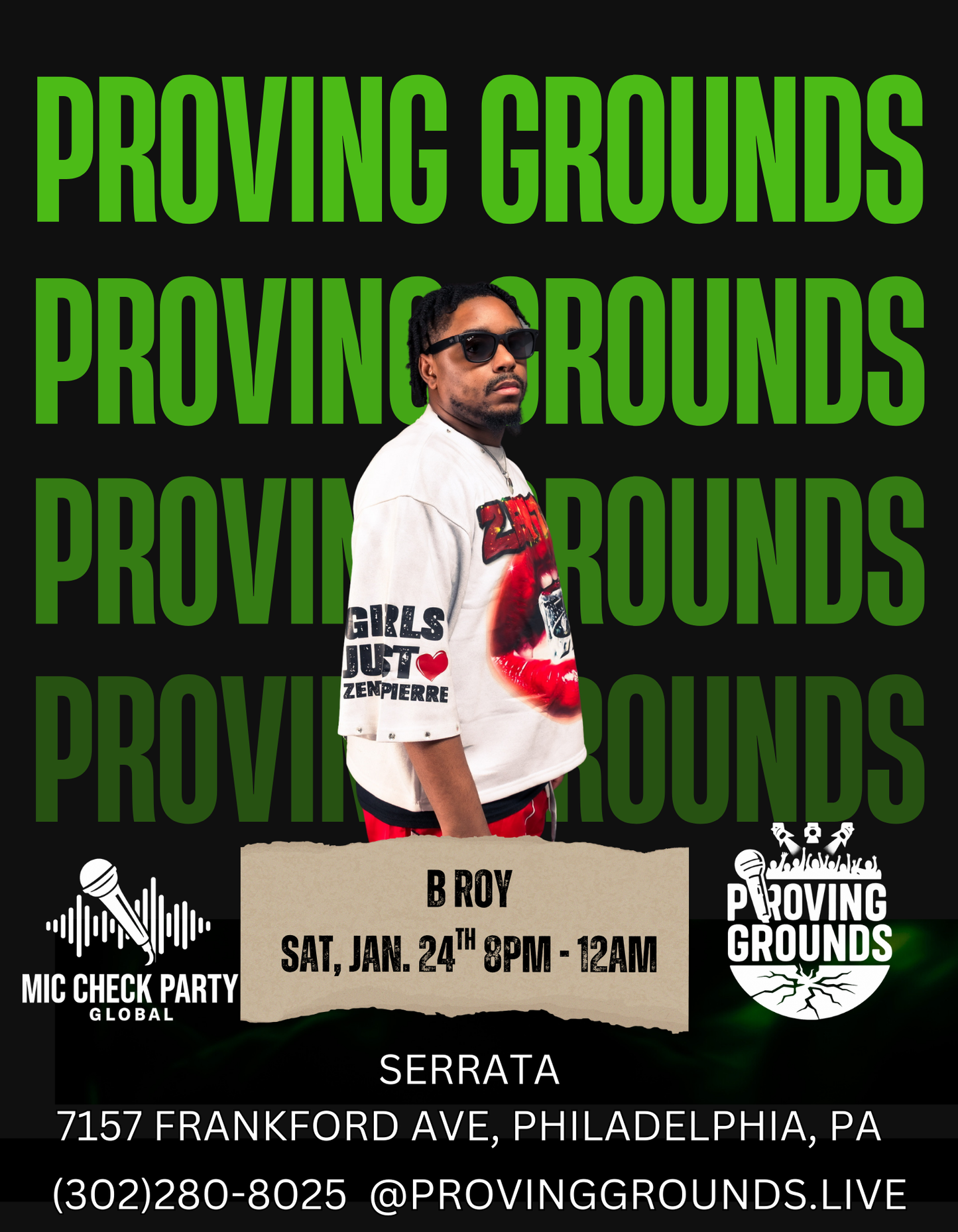 Proving Grounds Philadelphia (POSTPONED)