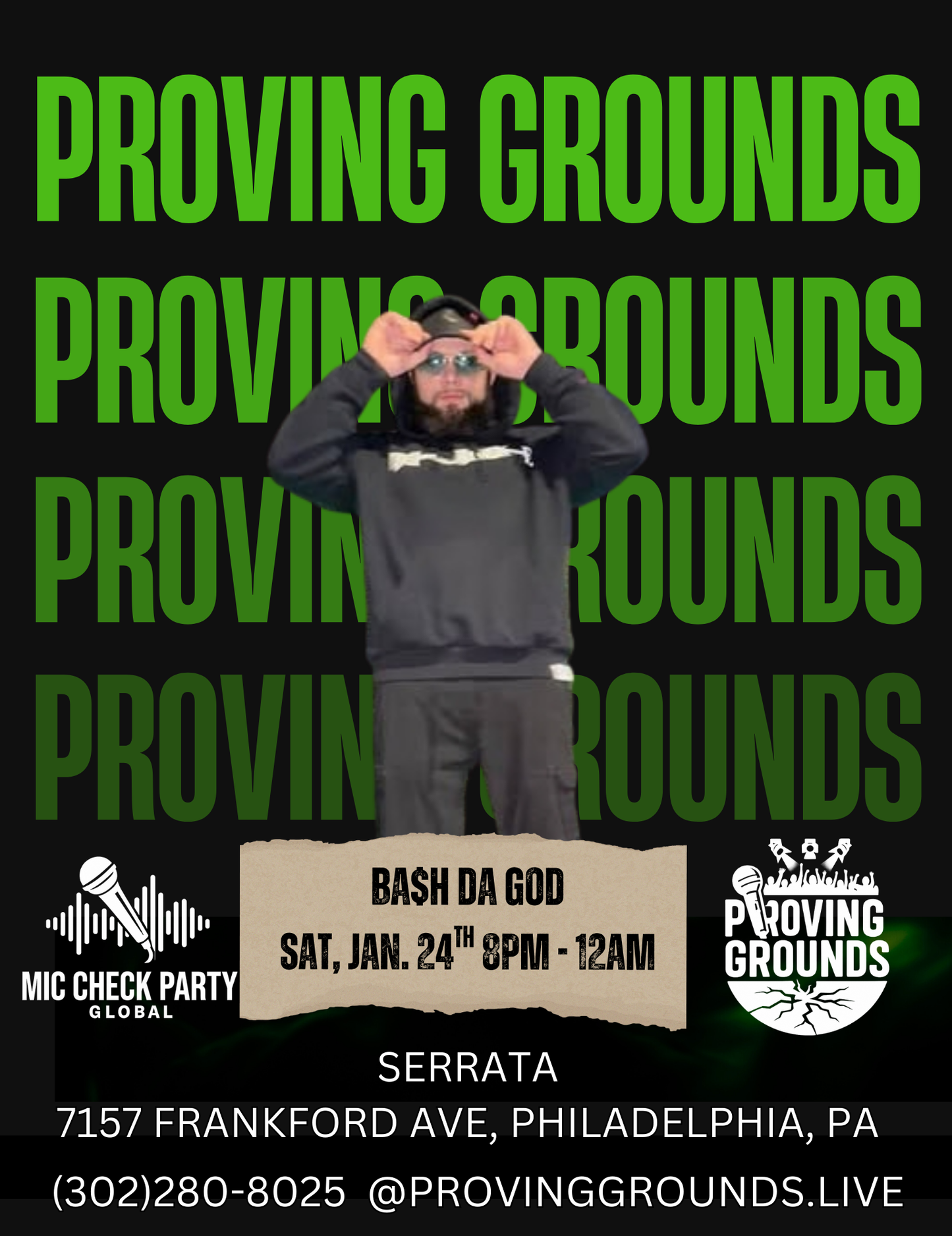 Proving Grounds Philadelphia (POSTPONED)