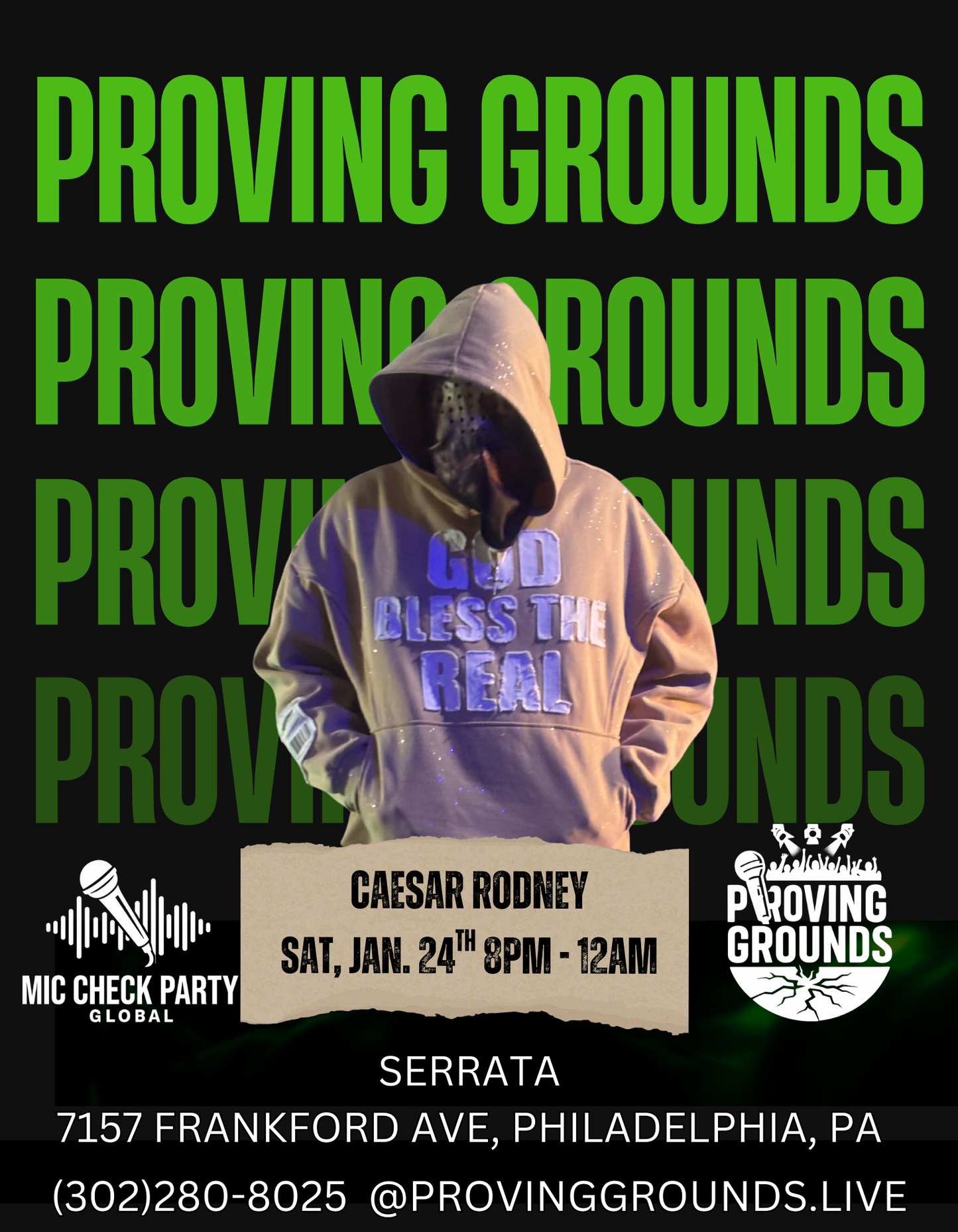 Proving Grounds Philadelphia (POSTPONED)