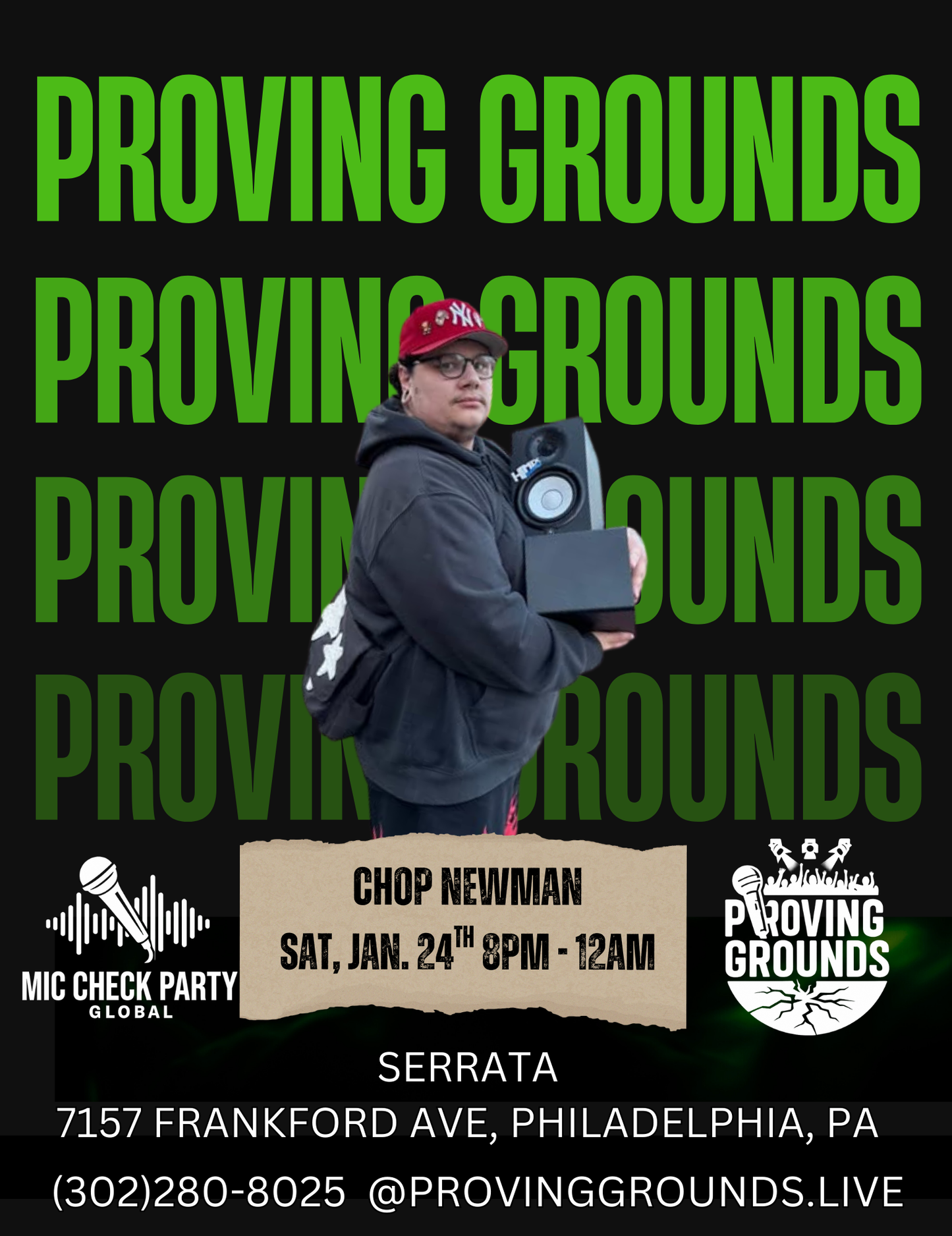 Proving Grounds Philadelphia (POSTPONED)