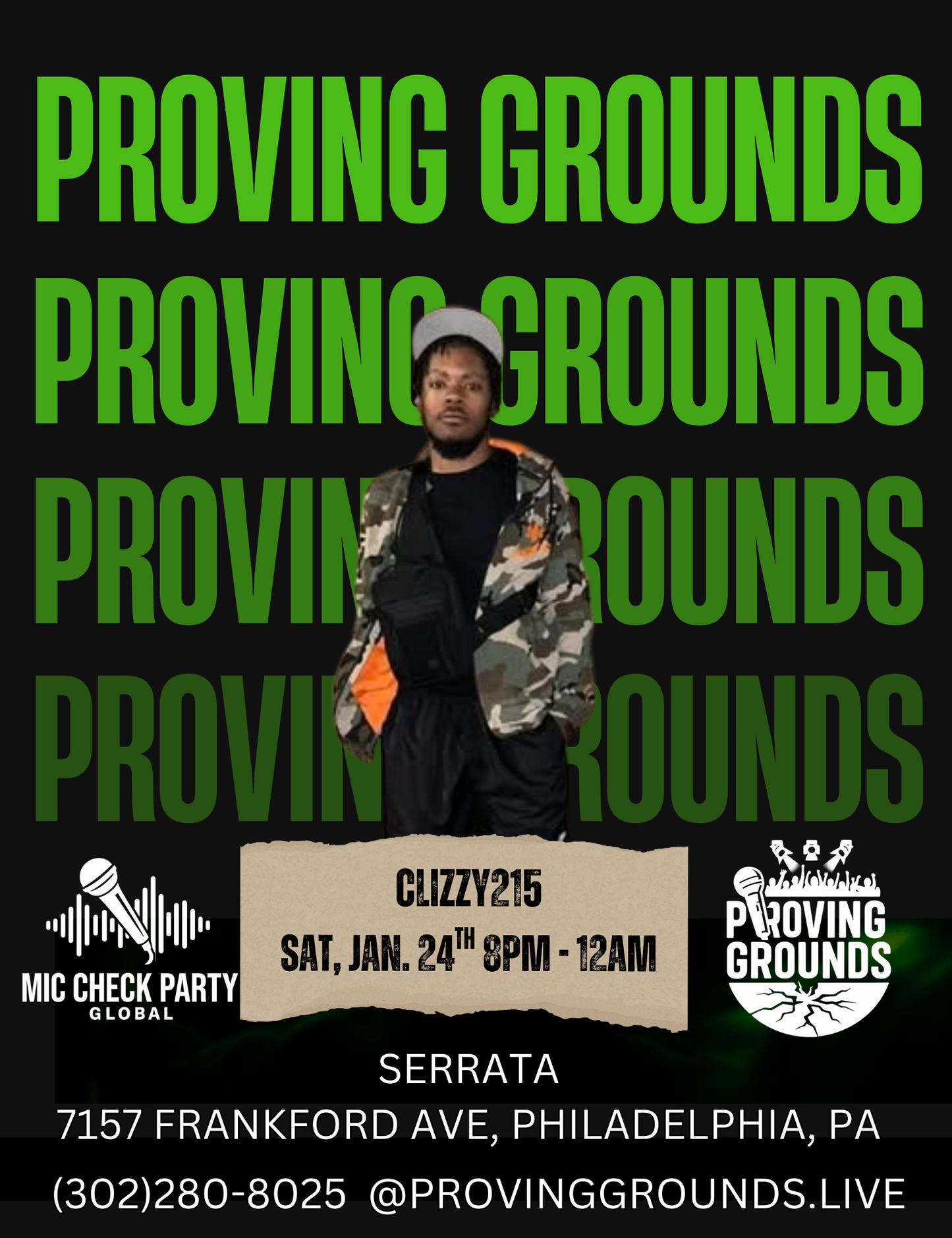 Proving Grounds Philadelphia (POSTPONED)
