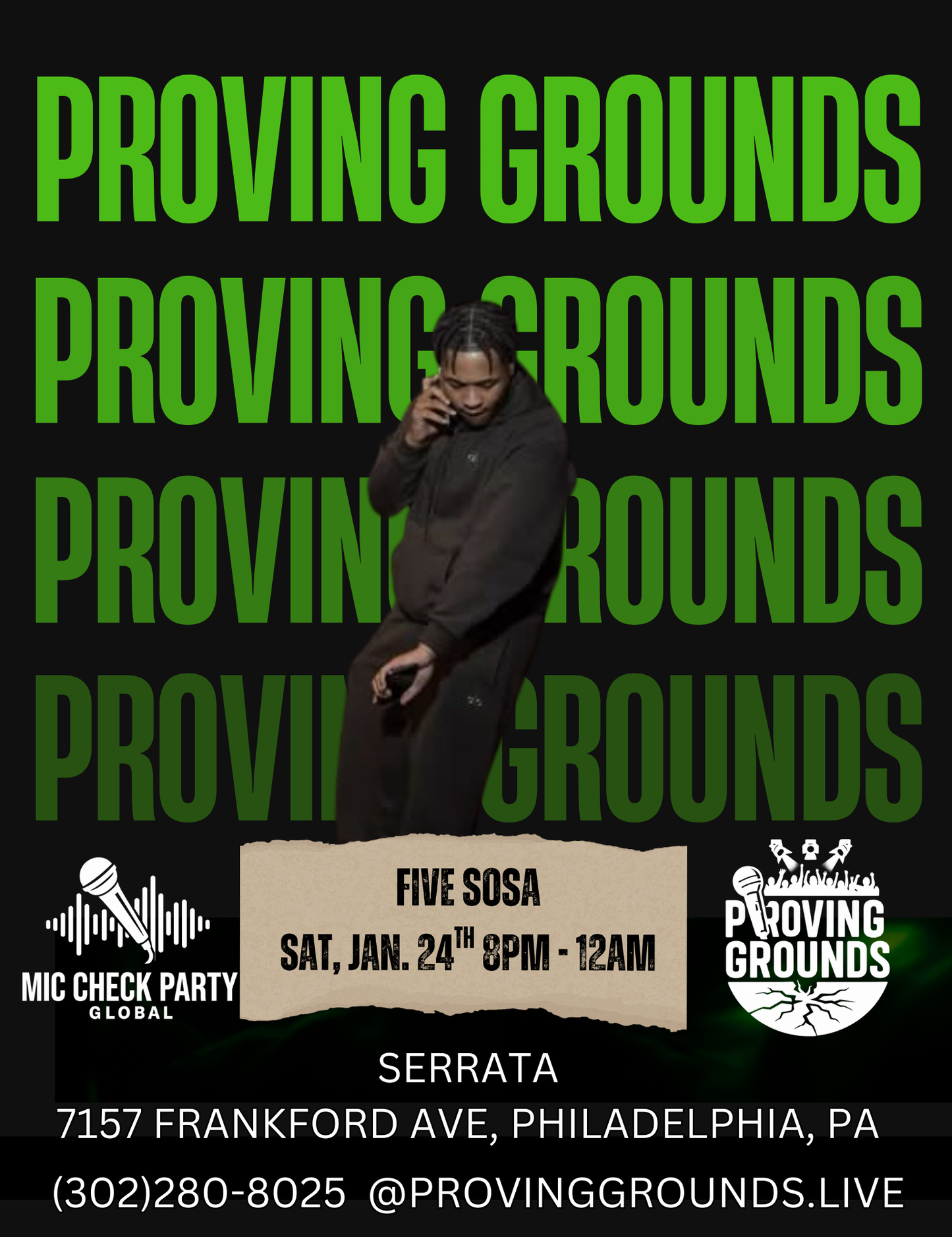 Proving Grounds Philadelphia (POSTPONED)