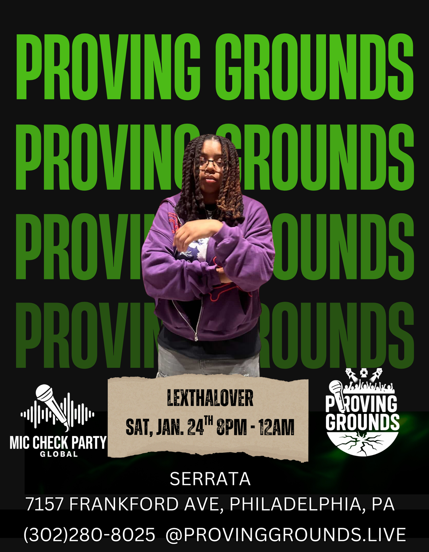 Proving Grounds Philadelphia (POSTPONED)