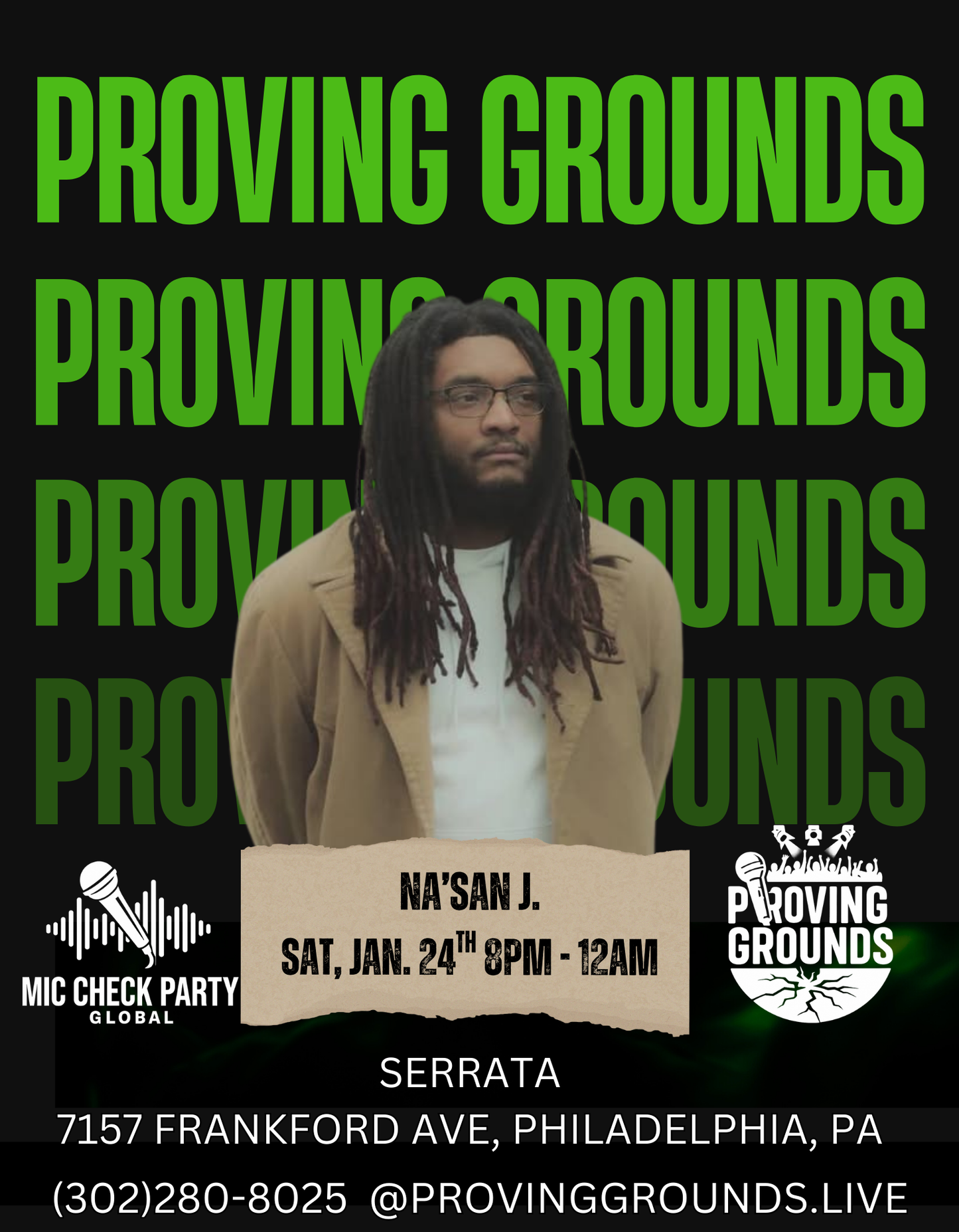 Proving Grounds Philadelphia (POSTPONED)