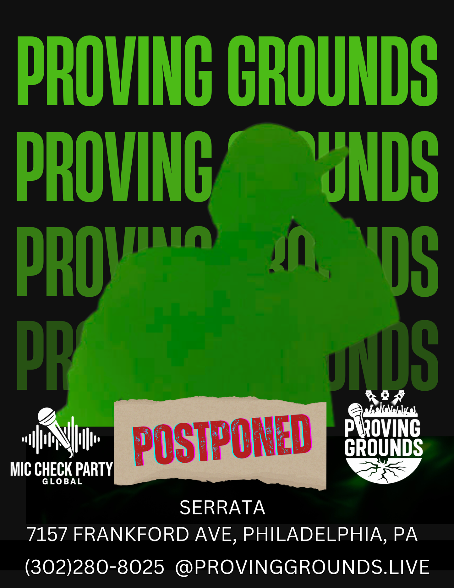 Proving Grounds Philadelphia (POSTPONED)