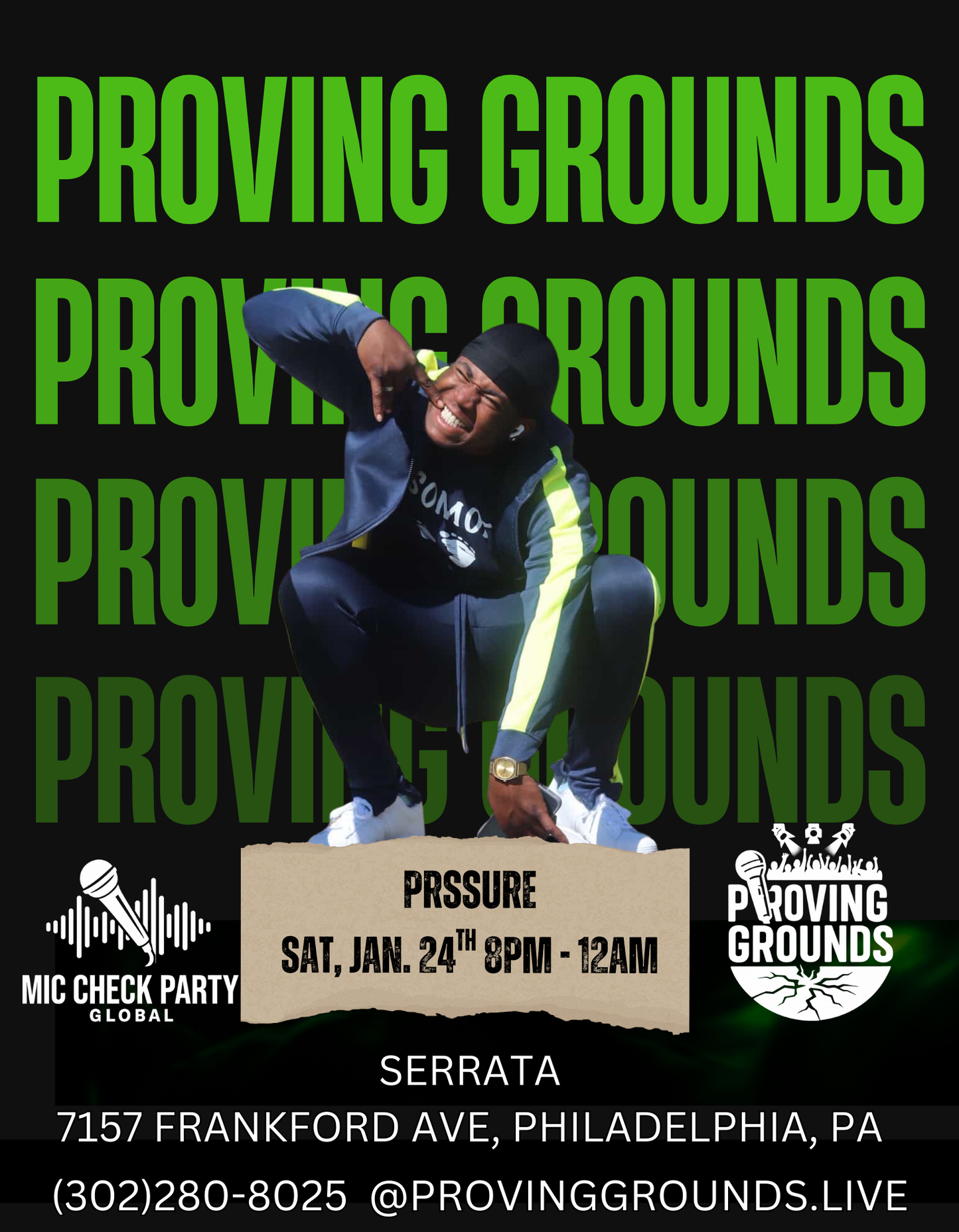 Proving Grounds Philadelphia (POSTPONED)