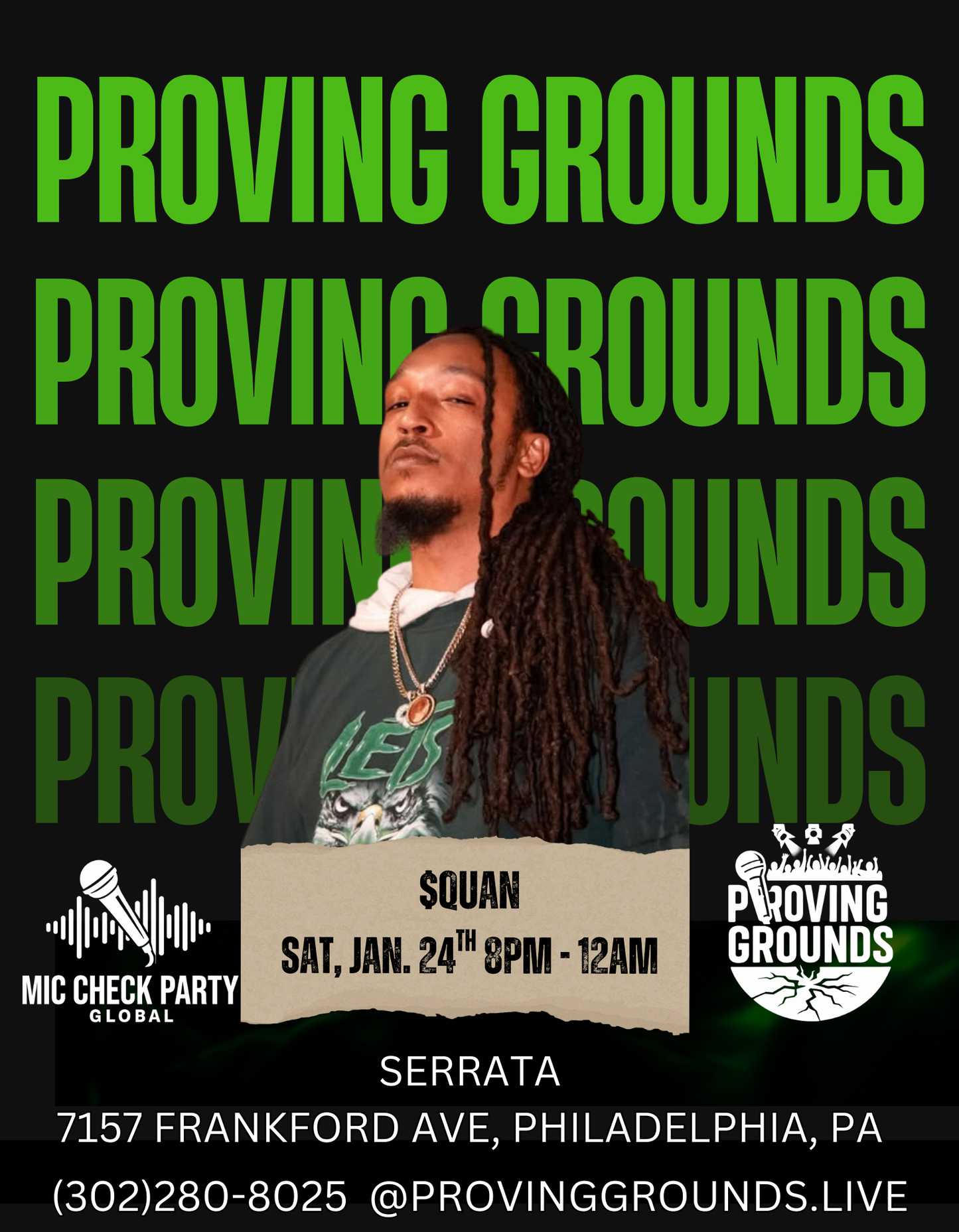 Proving Grounds Philadelphia (POSTPONED)