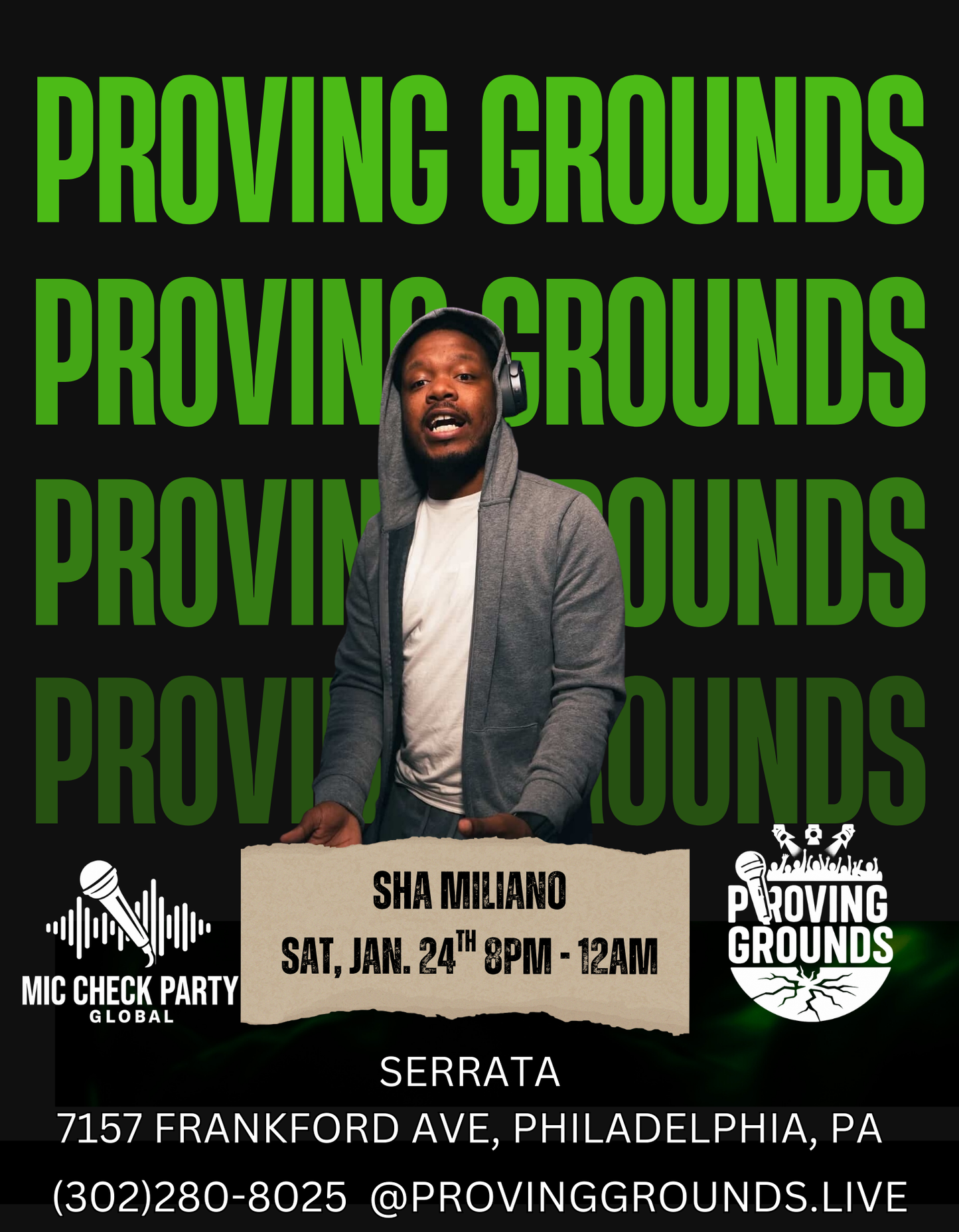 Proving Grounds Philadelphia (POSTPONED)