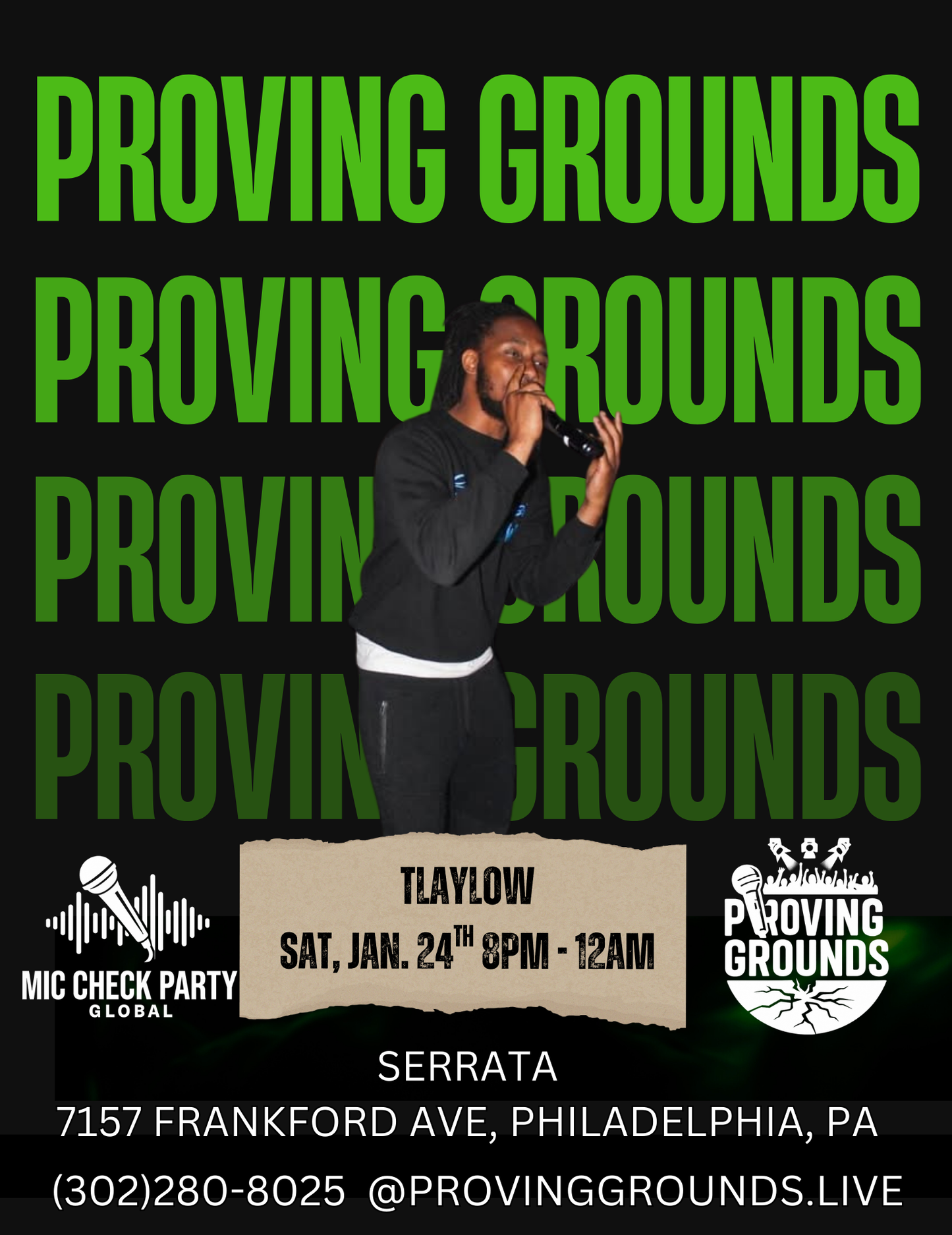 Proving Grounds Philadelphia (POSTPONED)