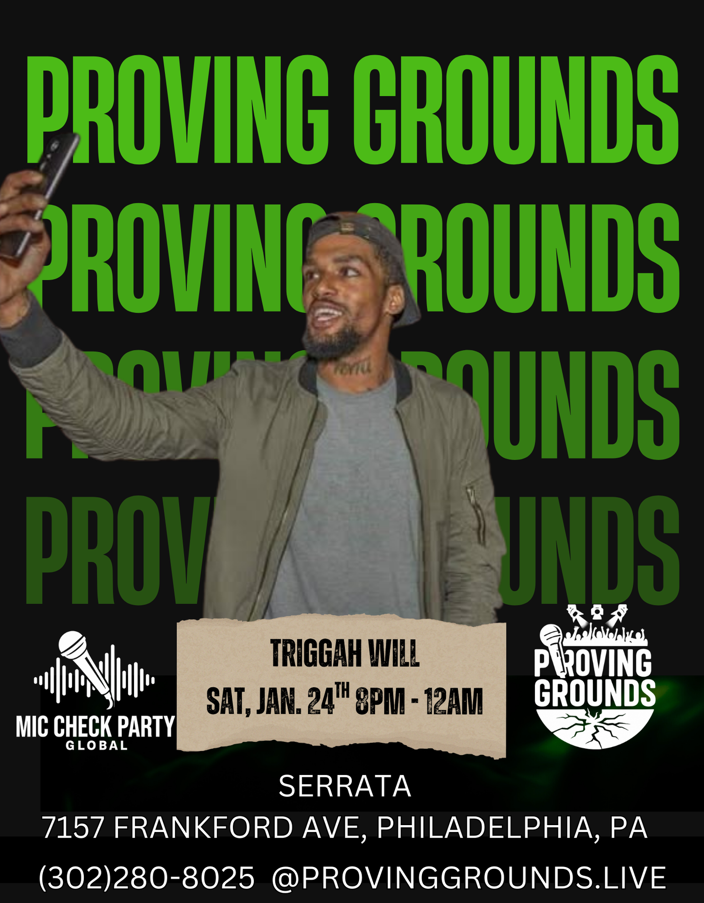 Proving Grounds Philadelphia (POSTPONED)