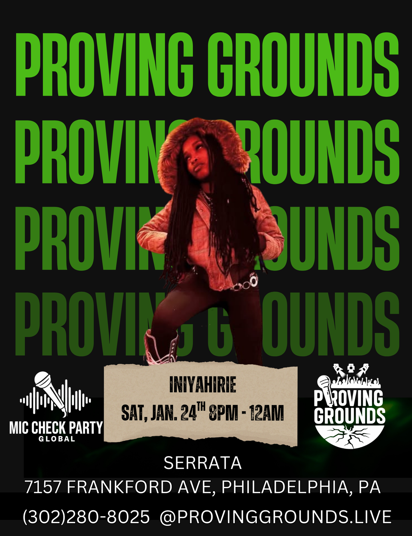 Proving Grounds Philadelphia (POSTPONED)