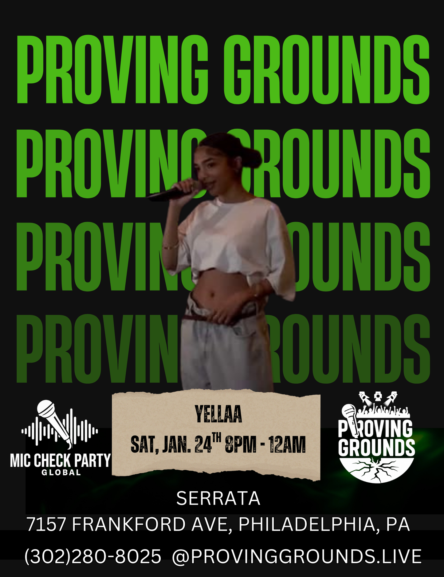 Proving Grounds Philadelphia (POSTPONED)